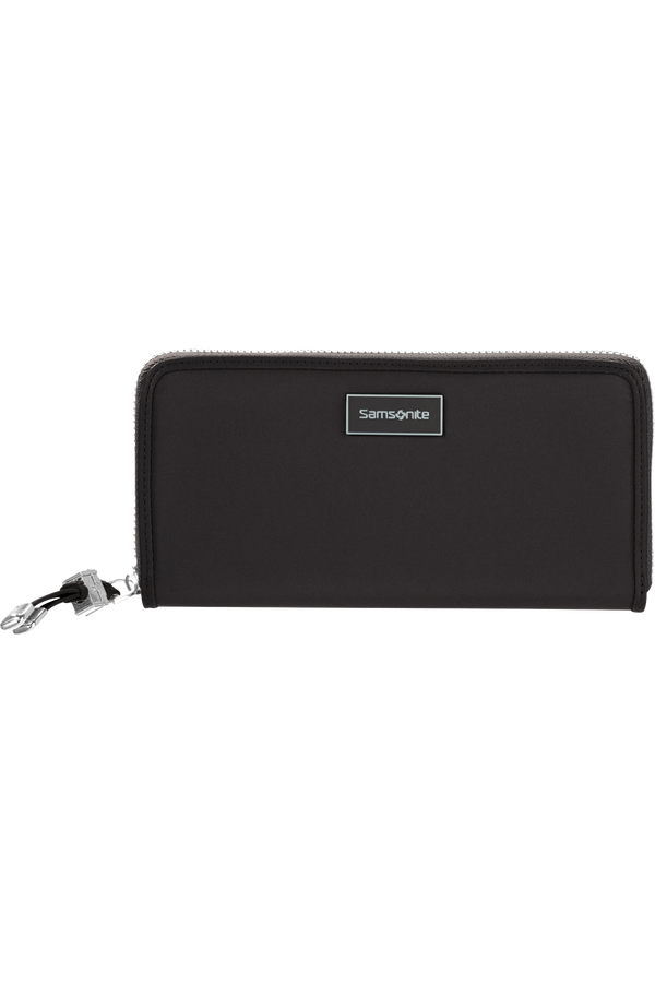 Samsonite Karissa Slg Wallet ZIP Around L  Negro