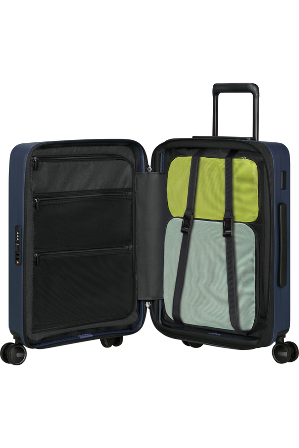 Samsonite Restackd Spinner Expandable 55cm  Midnight