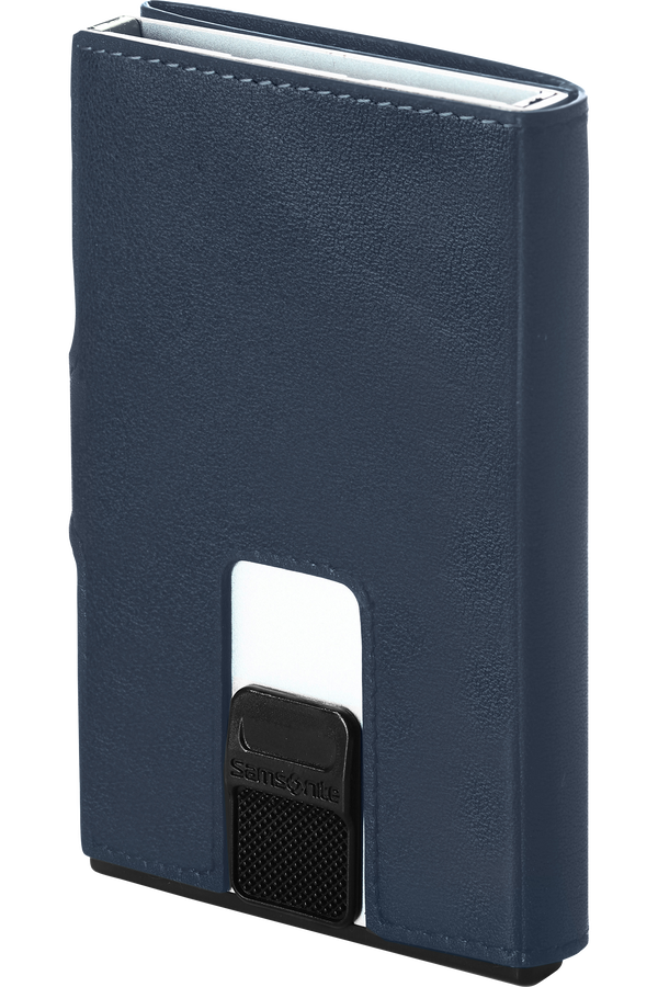 Samsonite Alu Fit 202 - Slide-up Wallet  Azul