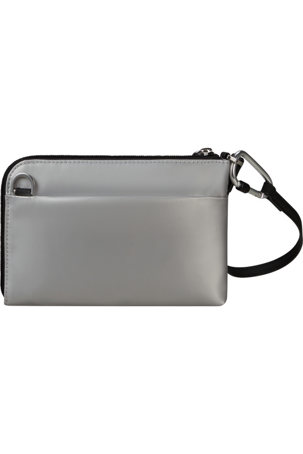 Samsonite Wander Last Mini Pouch  Plata Metalizado