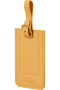 Samsonite Ta Revolution Rectangle Luggage Tag x2  Amarillo Samsonite Ta Revolution Rectangle Luggage Tag x2  Amarillo