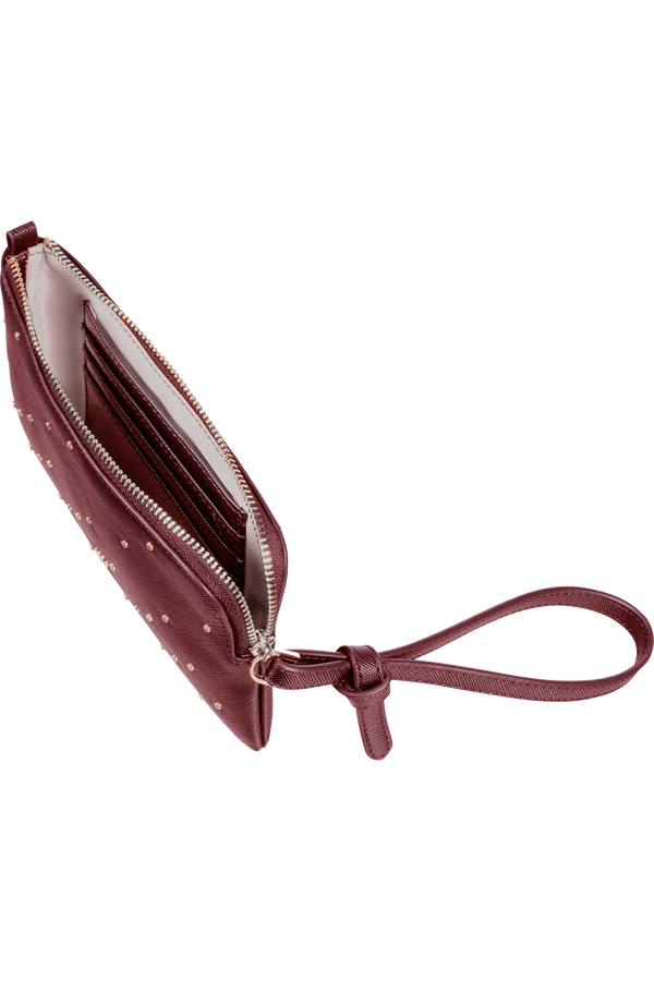Samsonite My Samsonite Slg Flat Pouch 3cc ST  Burgundy Samsonite My Samsonite Slg Flat Pouch 3cc ST  Burgundy