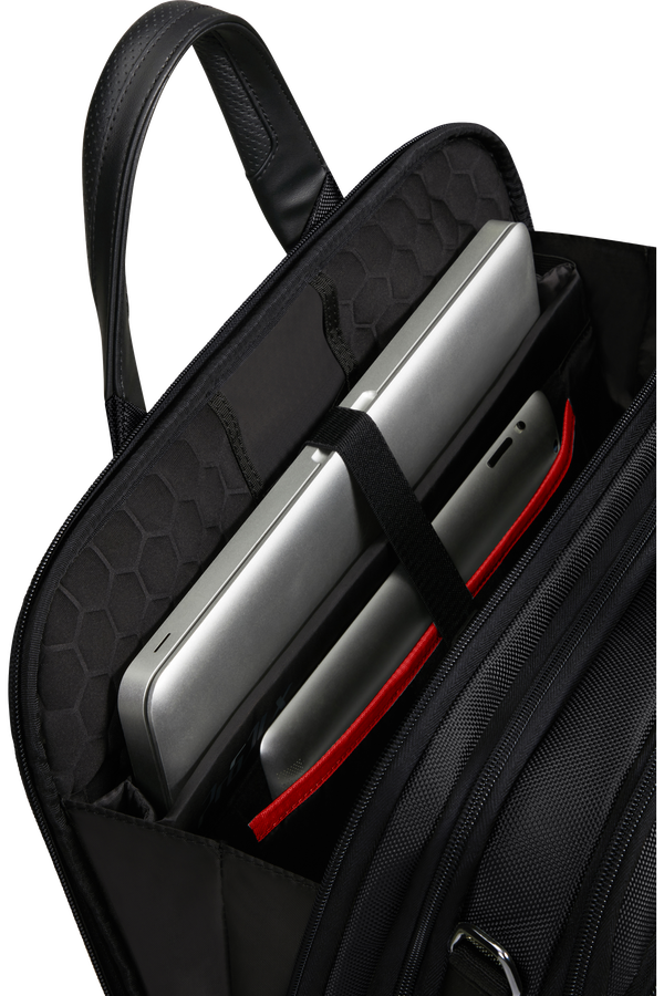 Samsonite Pro-Dlx 6 Bailhandle Expandable 15.6'  Negro