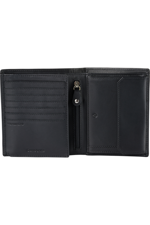 Samsonite Attack 2 Slg 122 - W 11CC+HFL+W+C+Z+2C  Negro