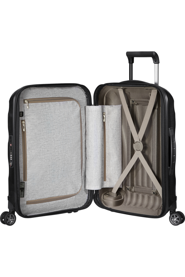 Samsonite C-Lite Spinner Expandable 55cm  Negro