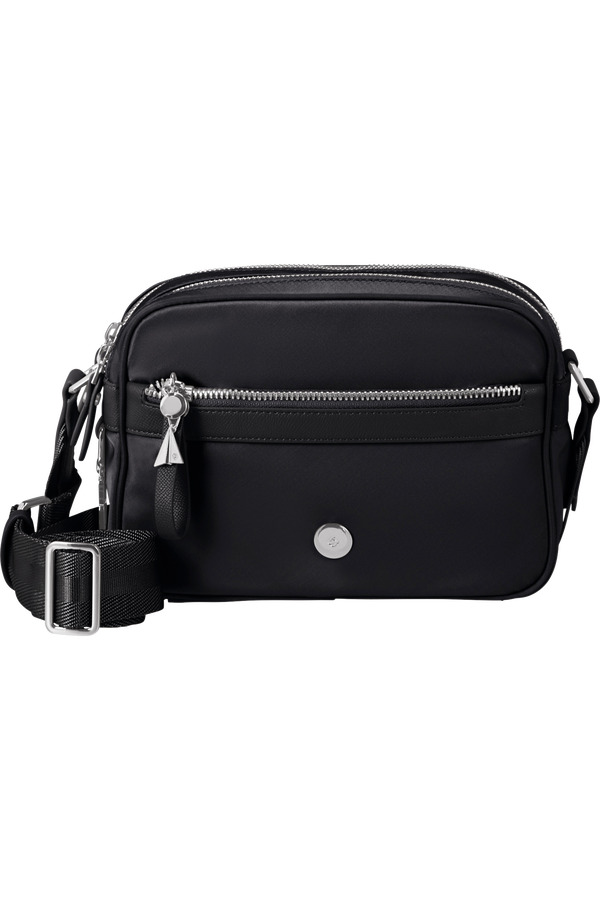 Samsonite Karissa Evo Shoulder Bag 2 Comp  Negro