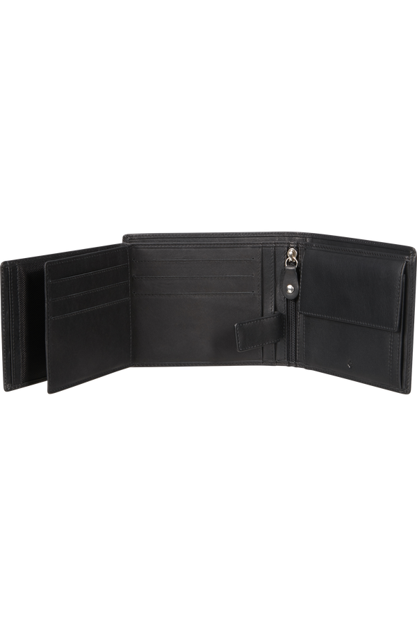 Samsonite Attack 2 Slg 037 - B 9CC+2HFL+ZIP+2C  Negro