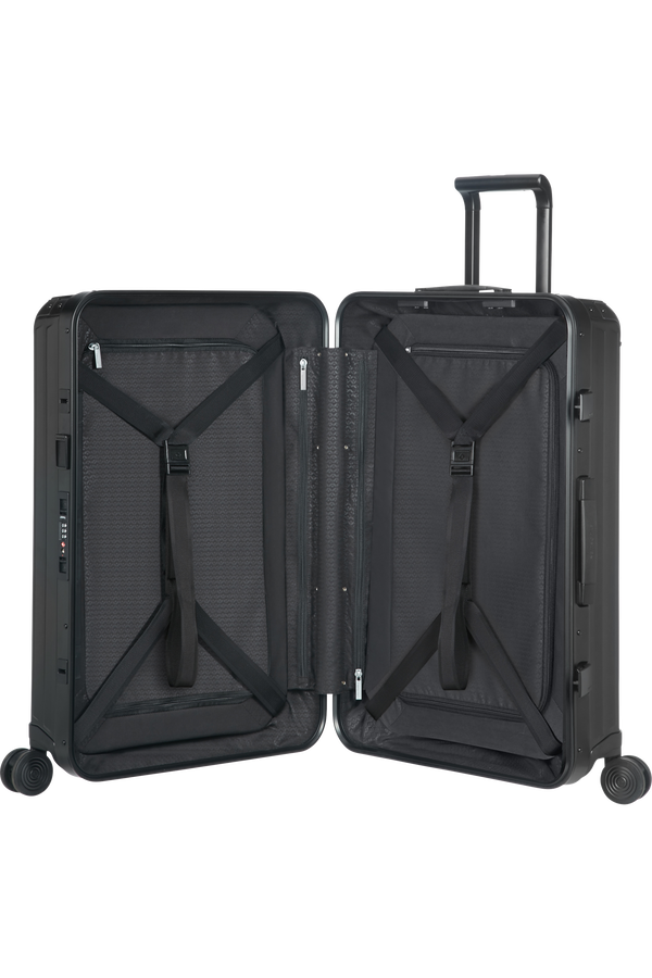 Samsonite Lite-Box Alu Spinner 76cm  Negro