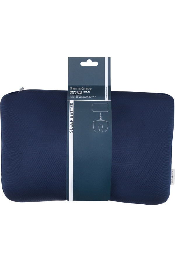 Samsonite Ta Revolution Reversible Pillow  Midnight Blue