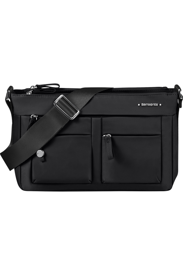 Samsonite Move 4.0 Horiz. Shoulder Bag+flap  Negro