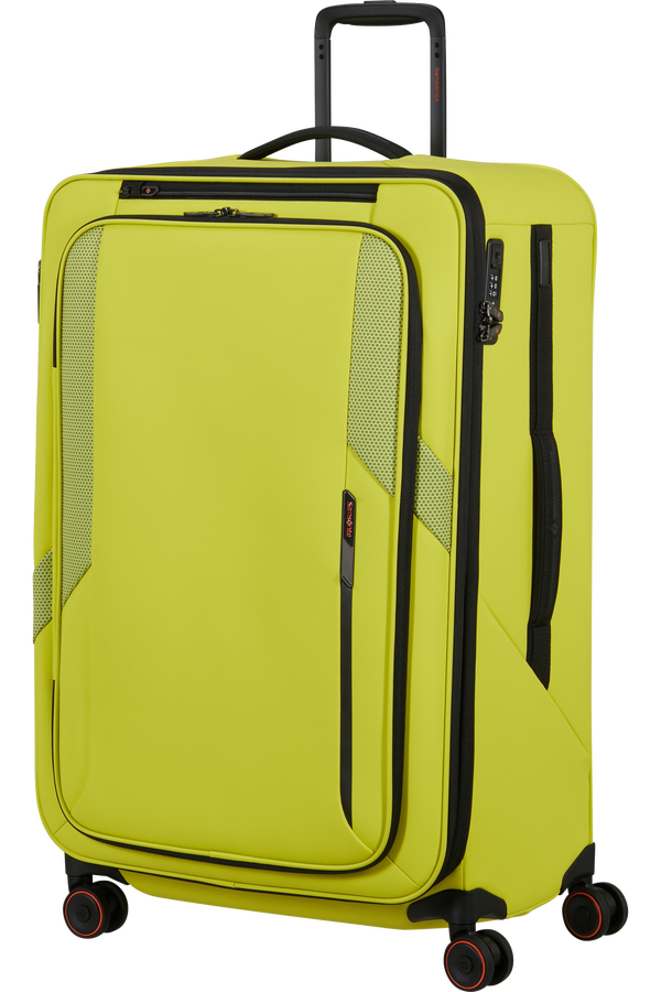 Samsonite Glazed Spinner Expandable 78cm  Lime punch