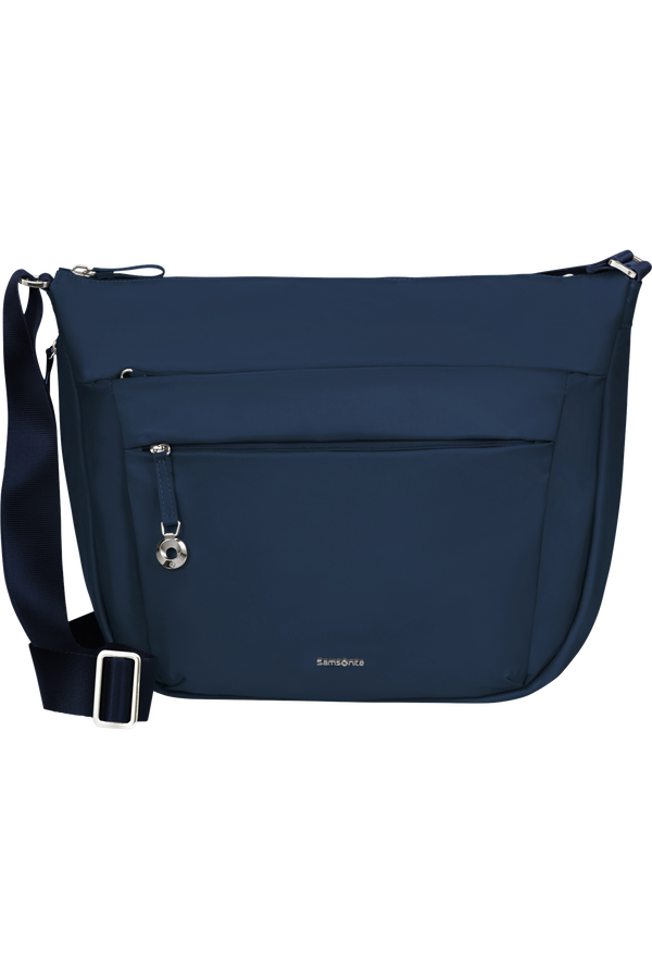 Samsonite Move 5.0 Hobo Bag Round Expandable M  Dark Blue