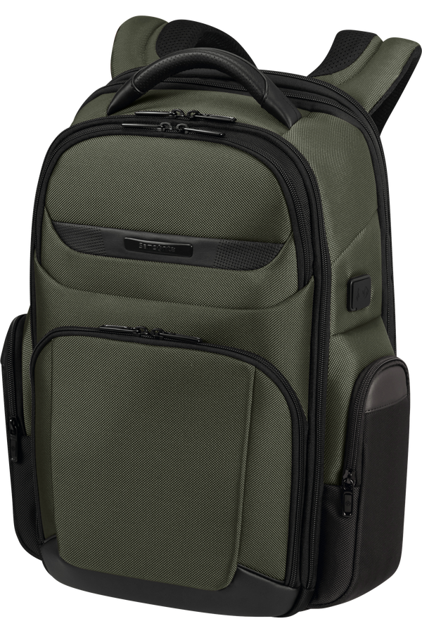 Samsonite Pro-Dlx 6 Backpack 3 Volume Expandable 15.6'  Verde