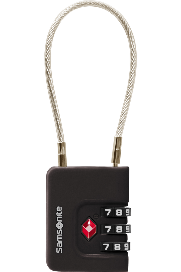 Samsonite Ta Revolution Cablelock 3 dial TSA  Negro