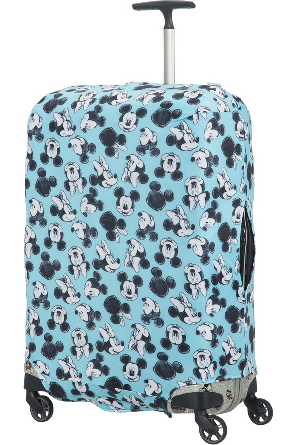 Samsonite Global Ta Disney Lycra Cover Disney L Mickey/Minnie Blue