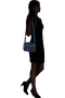 Samsonite Karissa Evo Shoulder Bag 2 Comp  Blue Nights Samsonite Karissa Evo Shoulder Bag 2 Comp  Blue Nights