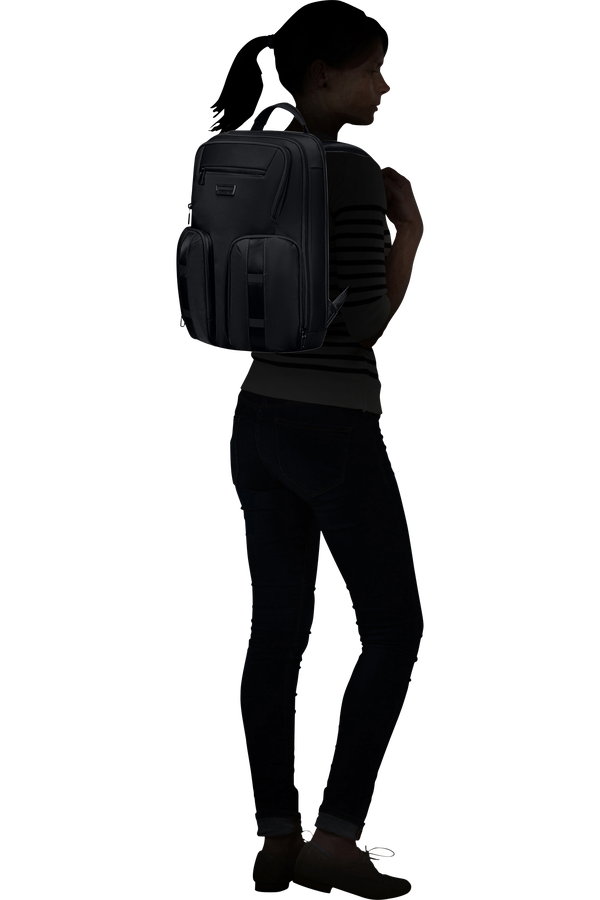 Samsonite Urban-Eye Backpack 14.1' 2 Pockets 14.1'  Negro