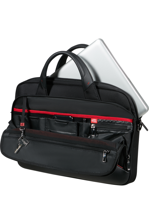 Samsonite Pro-DLX 6 Slim Briefcase 15.6'  Negro Samsonite Pro-DLX 6 Slim Briefcase 15.6'  Negro