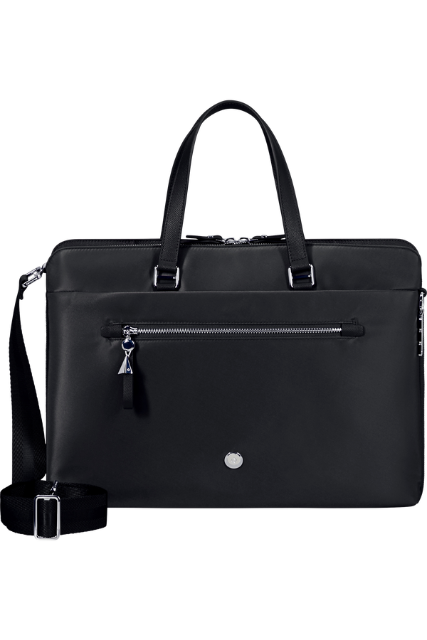 Samsonite Karissa Evo Slim Bailhandle 15.6'  Negro
