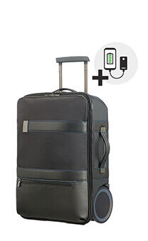 Zigo Maleta Upright (2 ruedas) 55cm  + Rastreador Bluetooth y Powerbank inlcuido 38 L | 55 x 40 x 22 cm | 2.9 kg