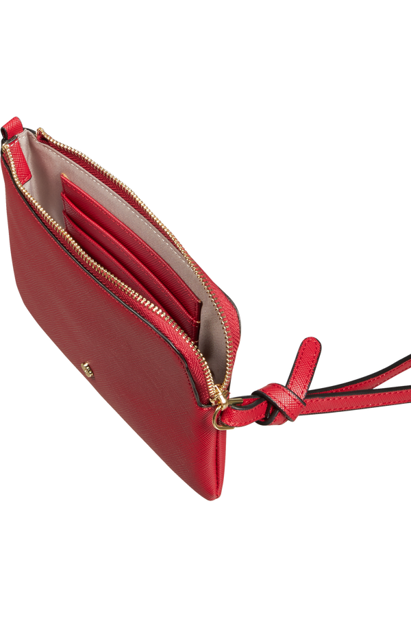 Samsonite My Samsonite Slg Flat Pouch 3CC  Tomato Red Samsonite My Samsonite Slg Flat Pouch 3CC  Tomato Red