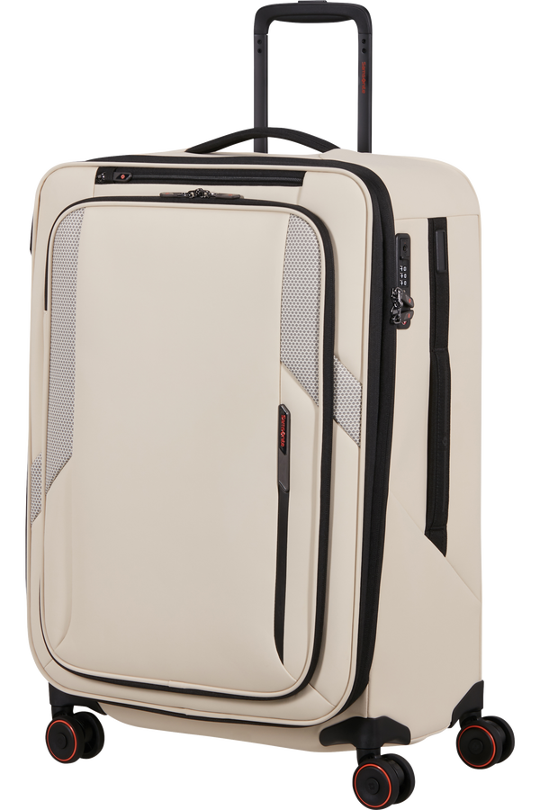Samsonite Glazed Spinner Expandable 67cm  Sandstone