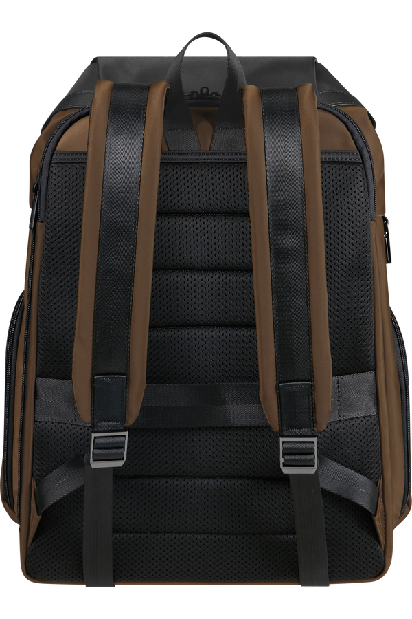 Samsonite Relyon Backpack M 15.6'' with flap  Marrón