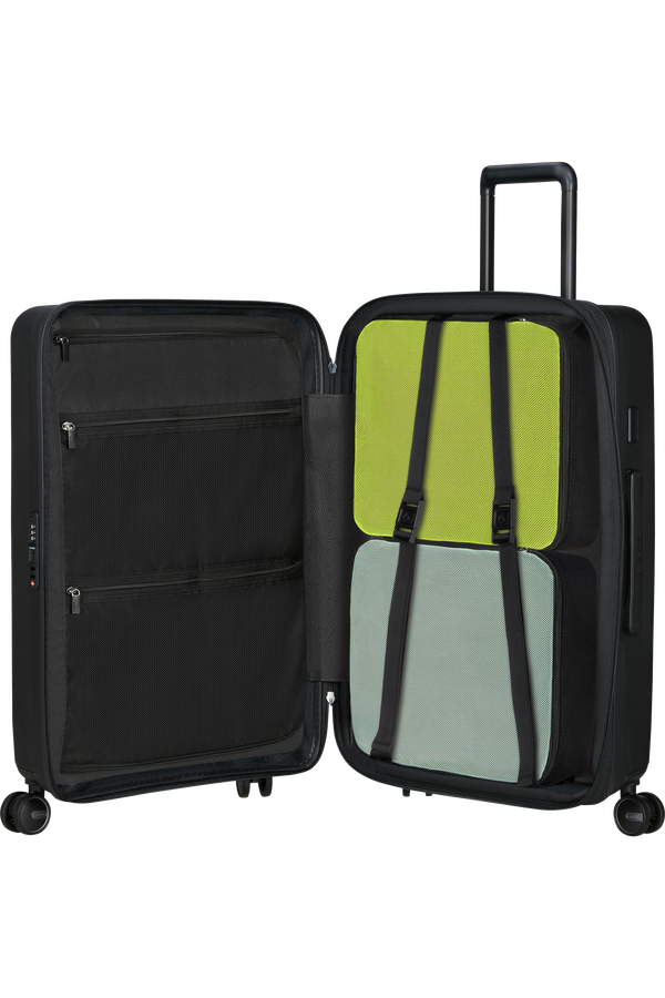 Samsonite Restackd Spinner Expandable 68cm  Negro