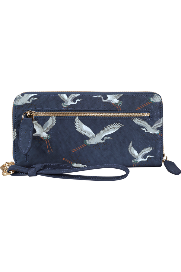 Samsonite My Samsonite Slg L Zip Around L  Heron Print