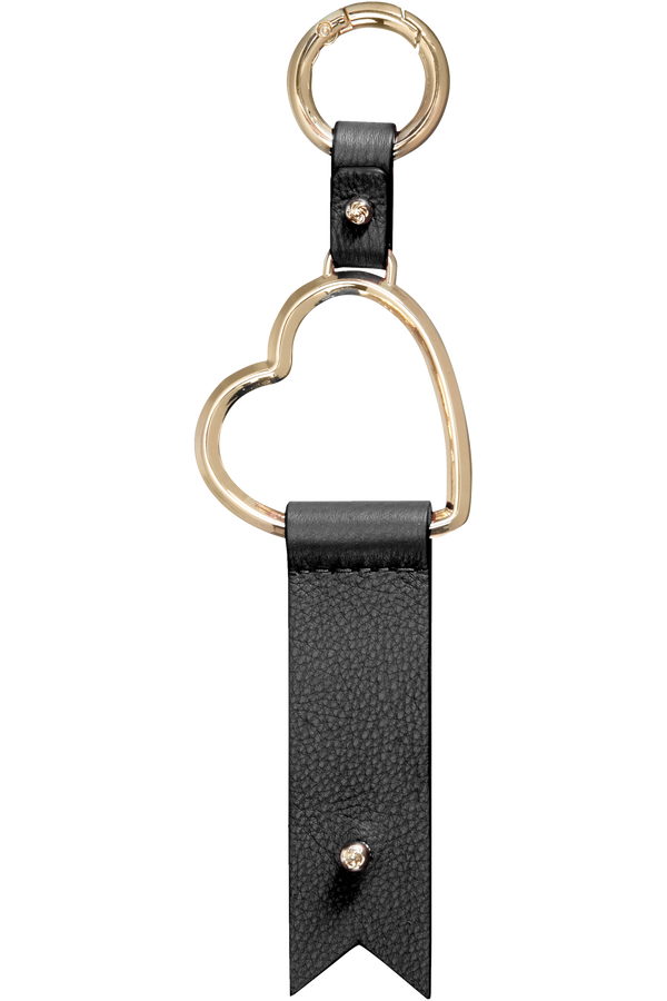 Samsonite Lady Charmy Heart Key Ring Negro Samsonite Lady Charmy Heart Key Ring Negro