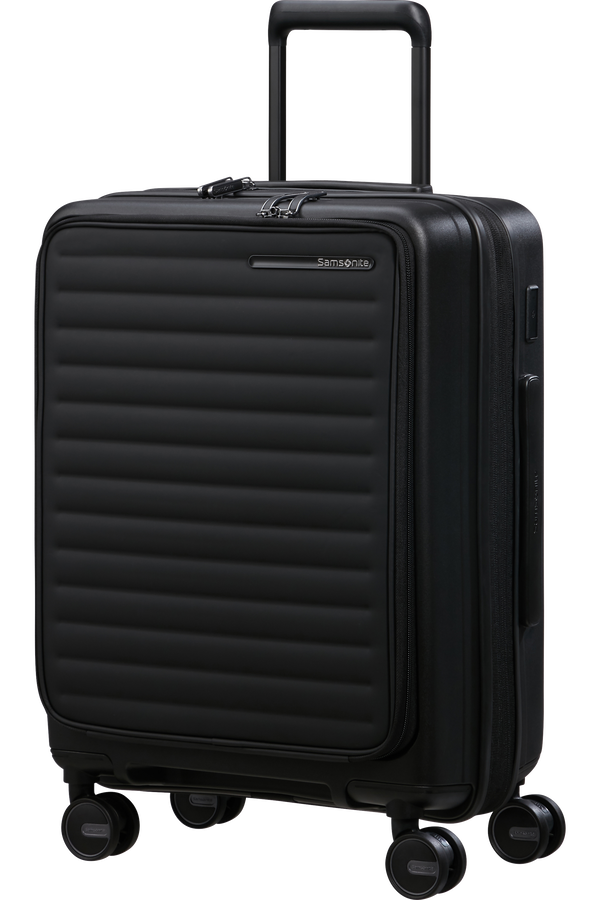 Samsonite Restackd Spinner Expandable Easy Access 55cm  Negro