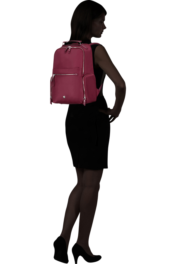Samsonite Karissa Evo Round Backpack 15.6'  Garnet Red Samsonite Karissa Evo Round Backpack 15.6'  Garnet Red