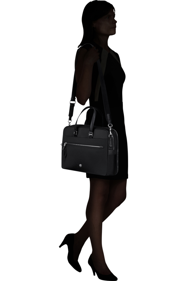 Samsonite Karissa Evo Bailhandle 15.6' 2 Comp  Negro Samsonite Karissa Evo Bailhandle 15.6' 2 Comp  Negro