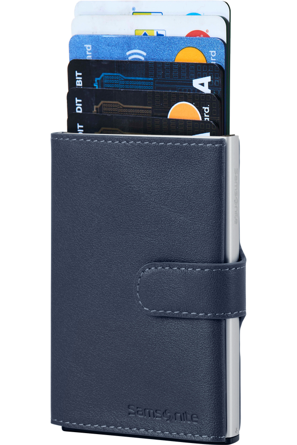 Samsonite Alu Fit 202 - Slide-up Wallet  Azul