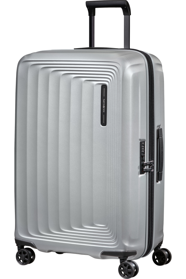 Samsonite Nuon Spinner Expandable 69cm  Matt Silver