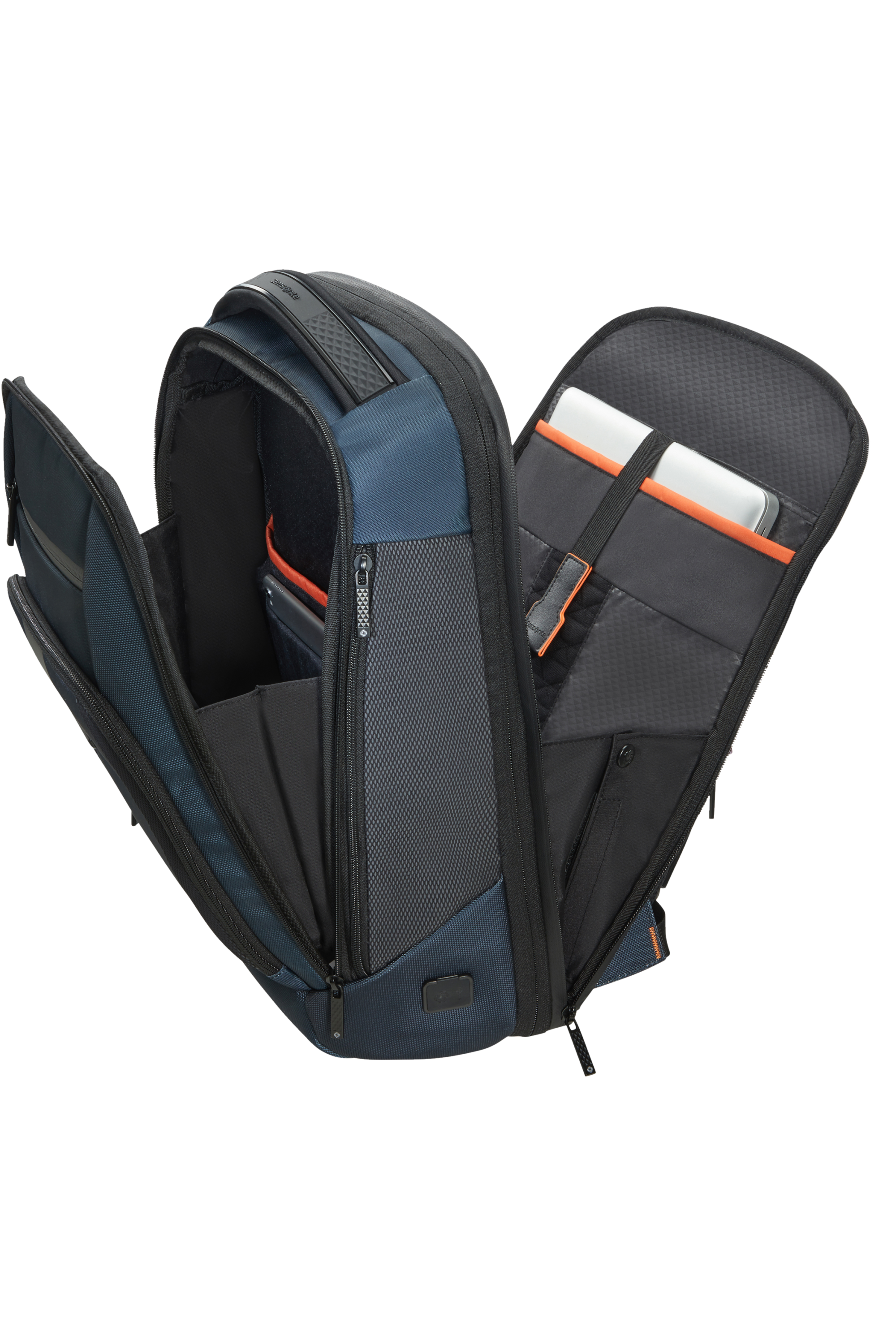 samsonite rucksack cityscape