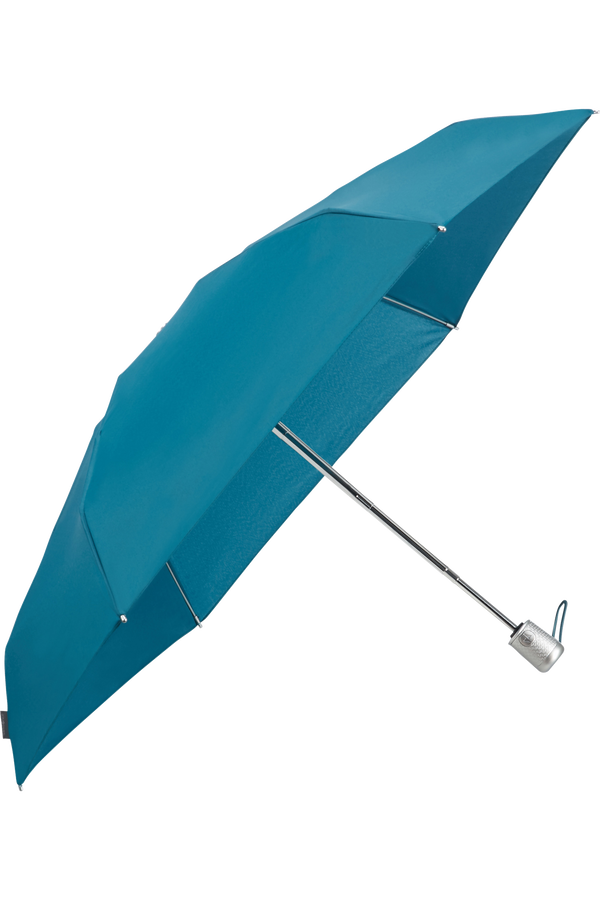 Samsonite Alu Drop S 4 Sect. Auto O/C  Coral Blue