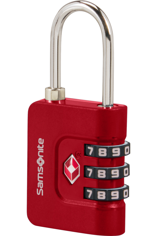 Samsonite Ta Revolution Combilock 3 dial TSA  Rojo