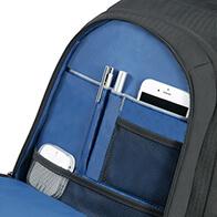 Fantastic internal organisation with several pockets and compartments to keep your belongings in place.