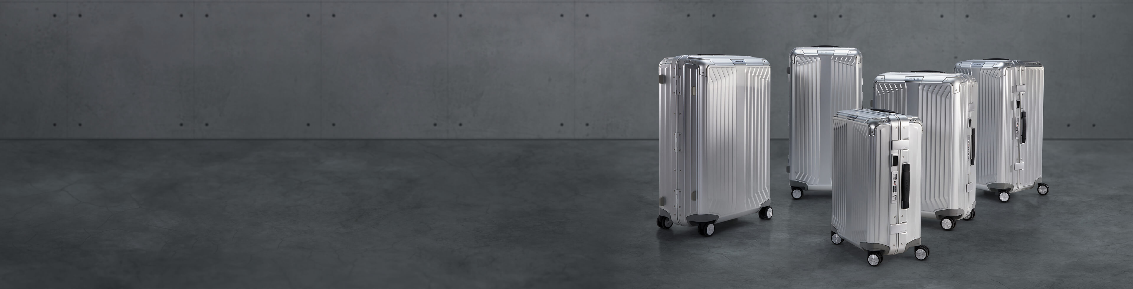 Pautas semilla A fondo Compra maletas de aluminio premium | Samsonite España